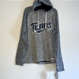 Twins Lace-up Heather Hoodie